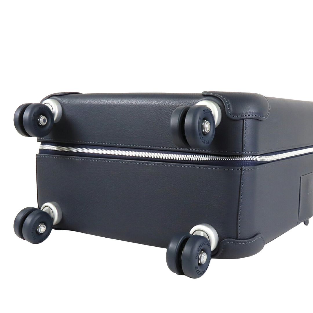 H Plume et Regate RMS Cabin Suitcase taurillon Noir