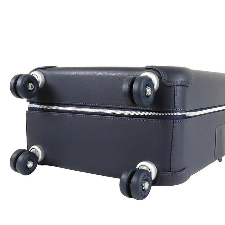 H Plume et Regate RMS Cabin Suitcase taurillon Noir