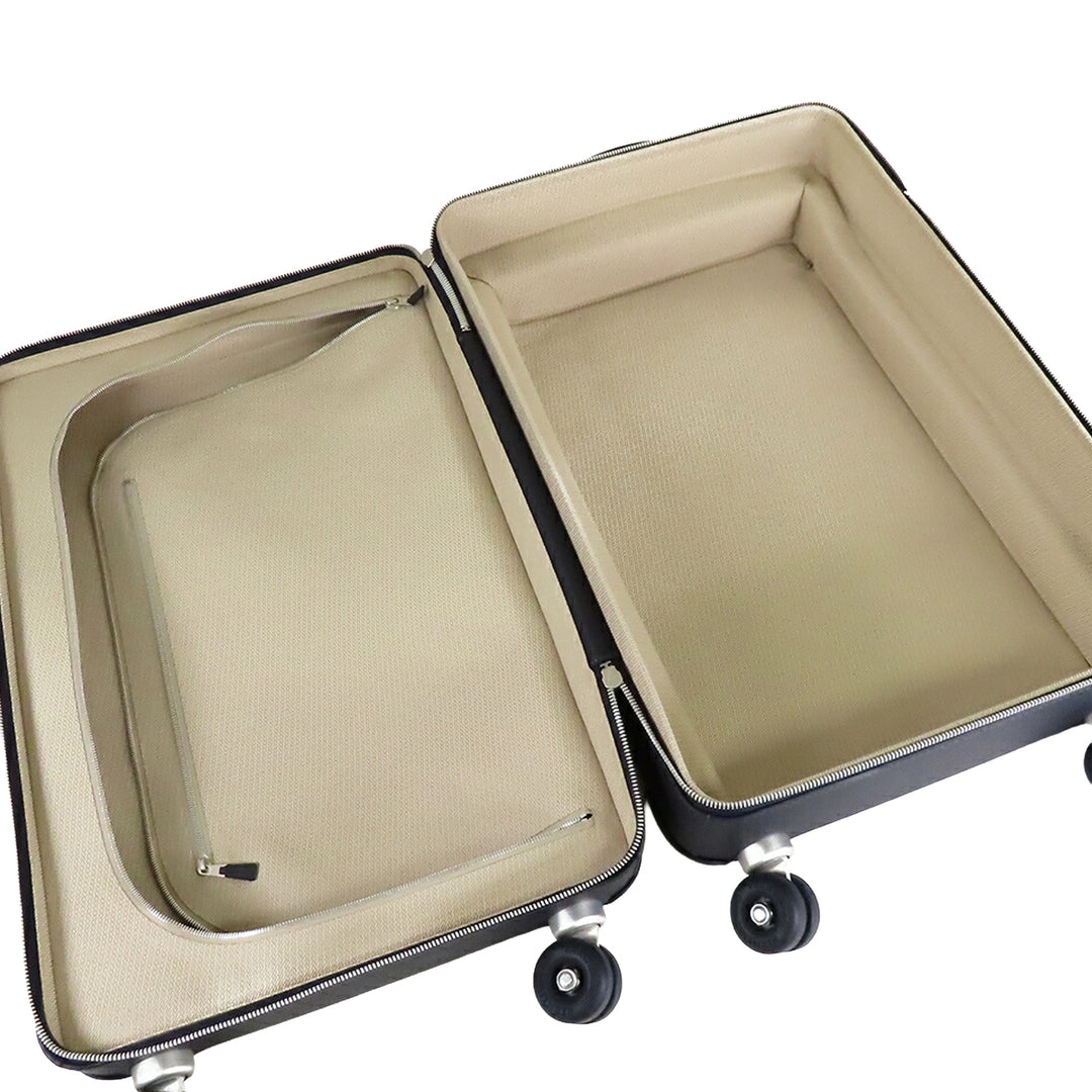 H Plume et Regate RMS Cabin Suitcase taurillon Noir