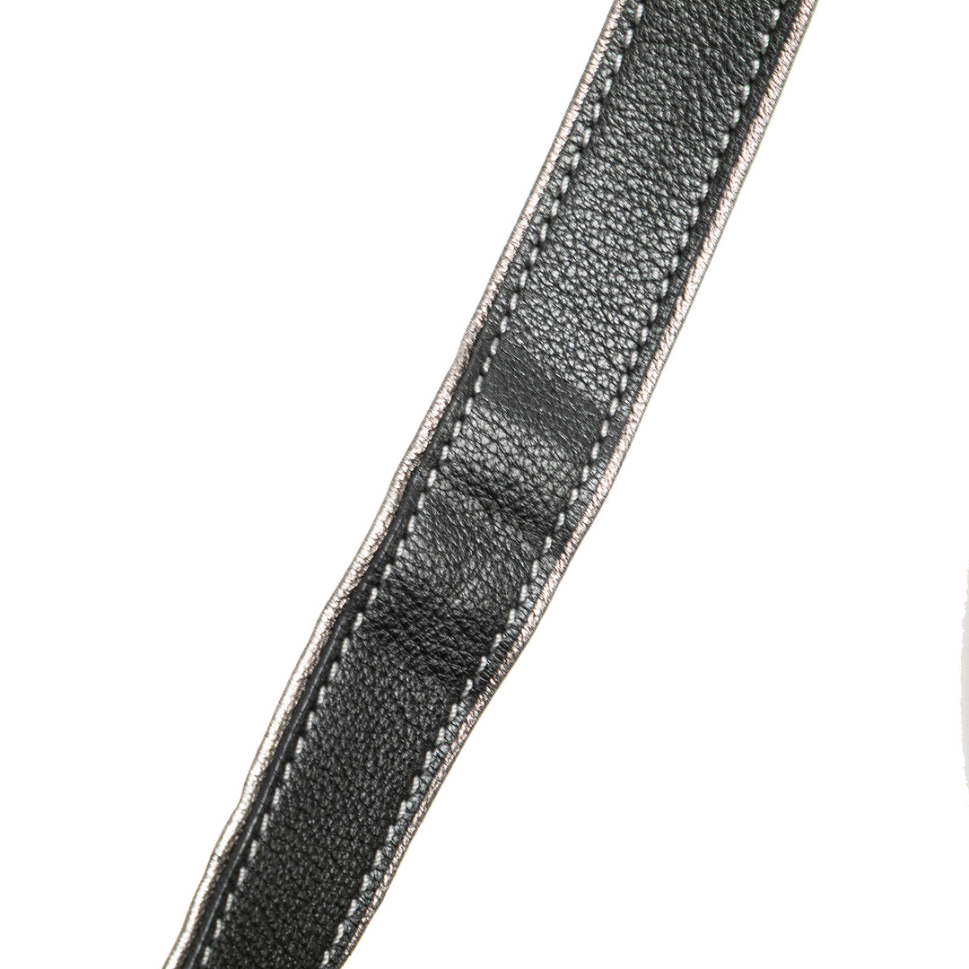 Anagram Nylon Crossbody Gray - Gaby Paris