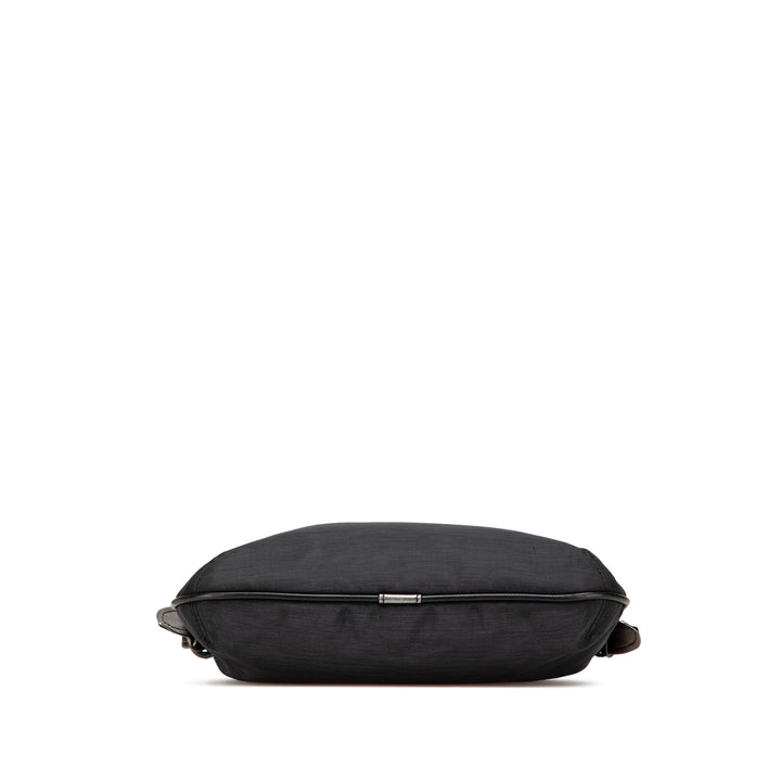 Anagram Nylon Crossbody Gray - Gaby Paris