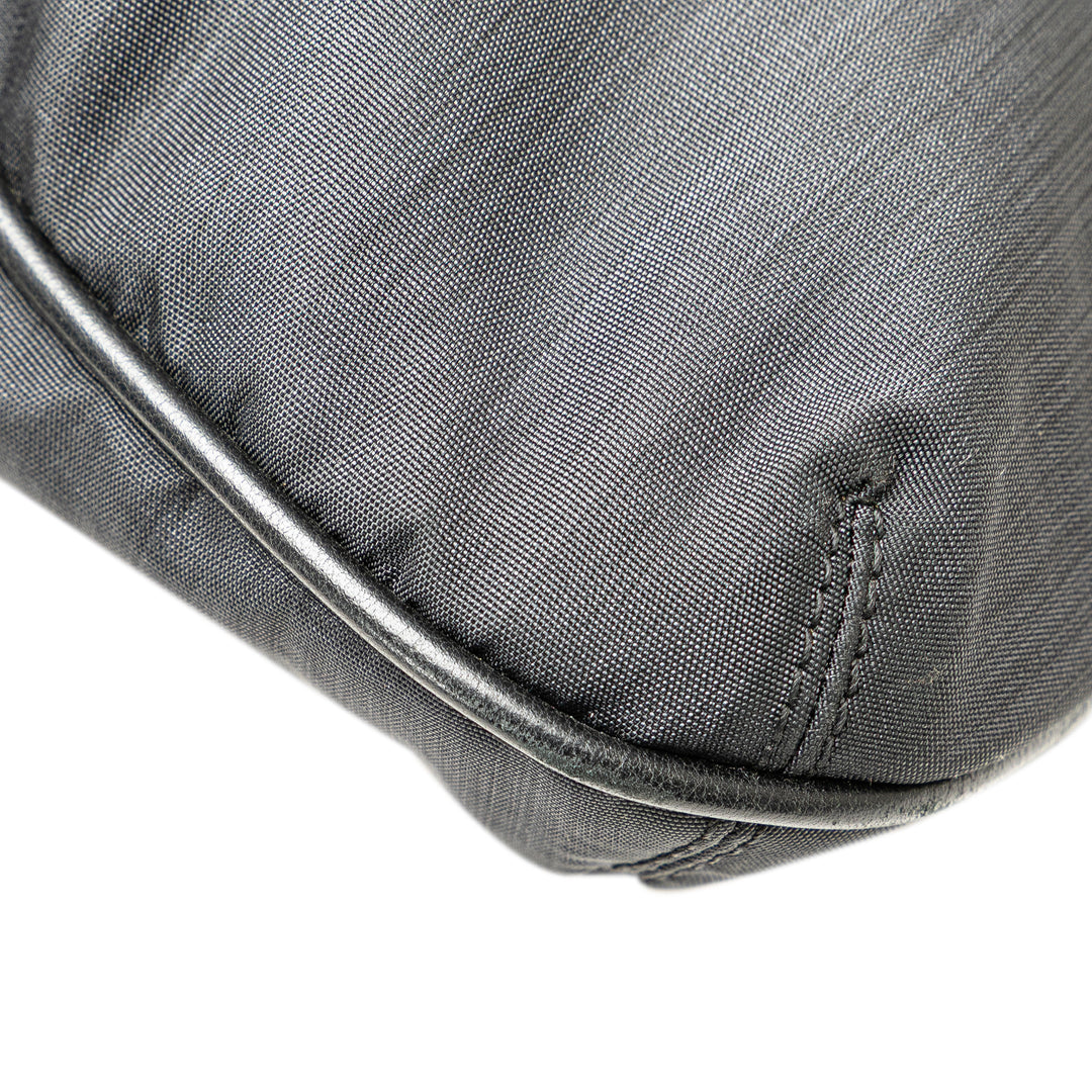 Anagram Nylon Crossbody Gray - Gaby Paris