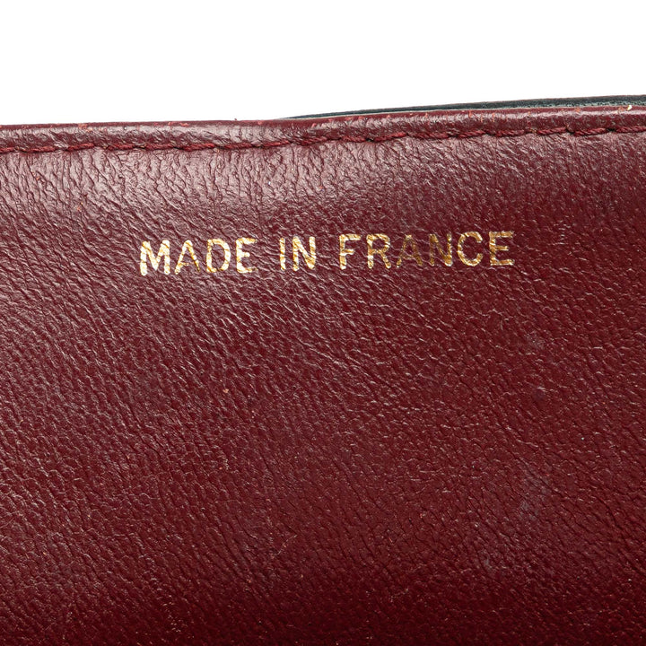 Small Classic Lambskin Double Flap Black - Gaby Paris