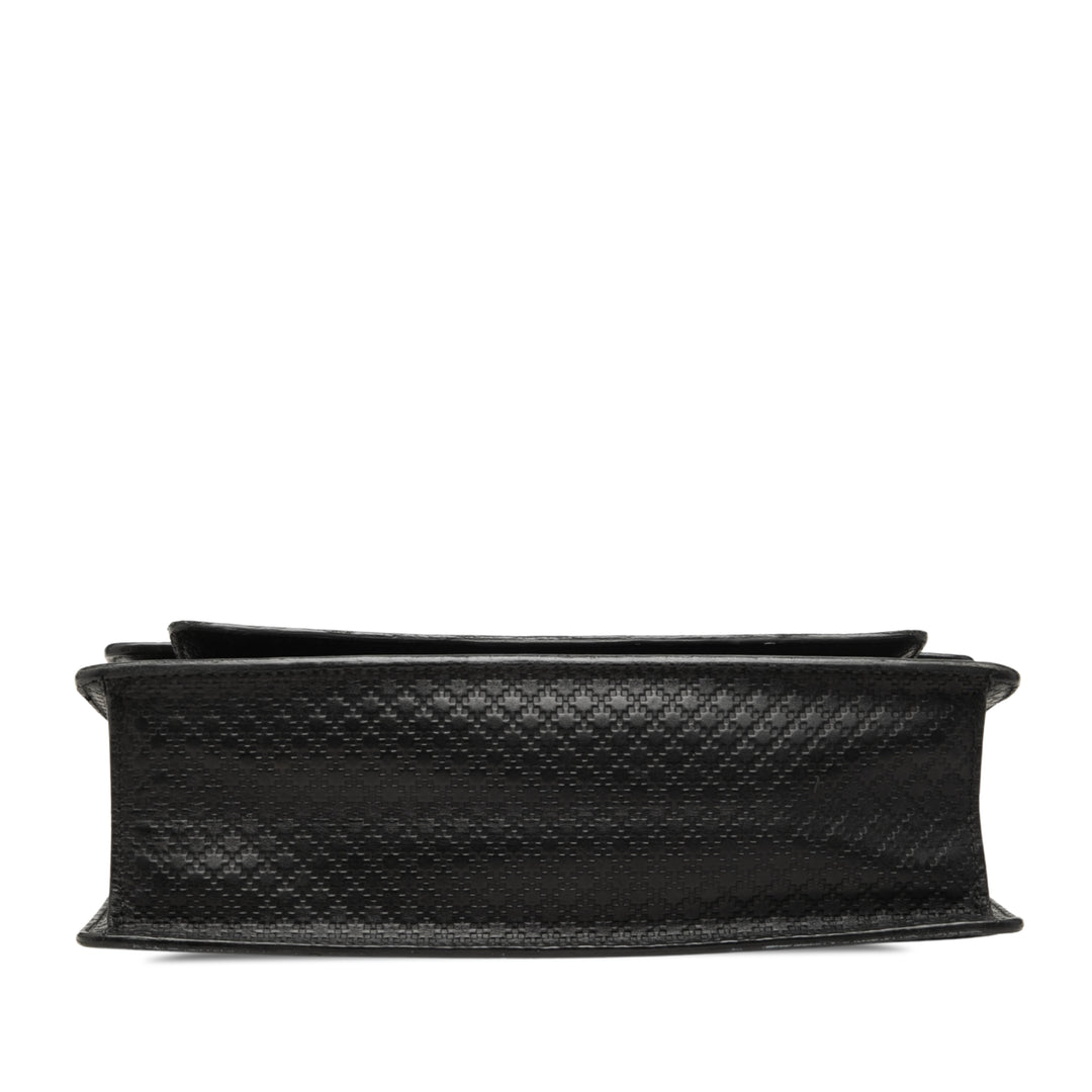 Gucci Diamante Business Sac Cuir de veau Noir – vue 3 – GABY PARIS