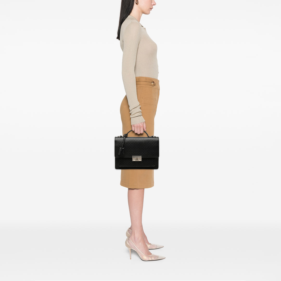 Gucci Diamante Business Sac Cuir de veau Noir – vue 7 – GABY PARIS