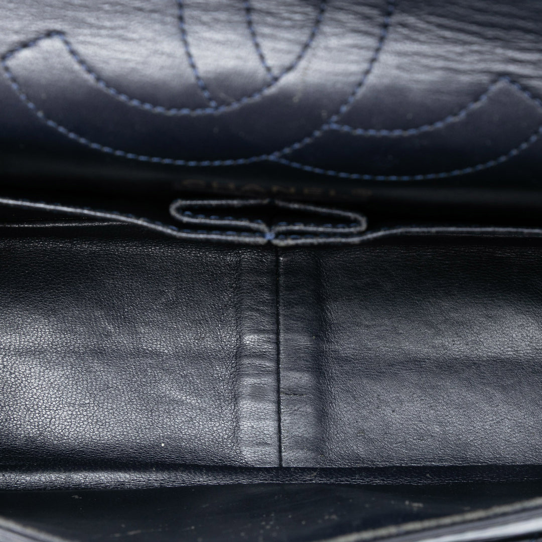 Chanel Matelassé vieilli Cuir de veau Reissue 2.55 Double rabat 226