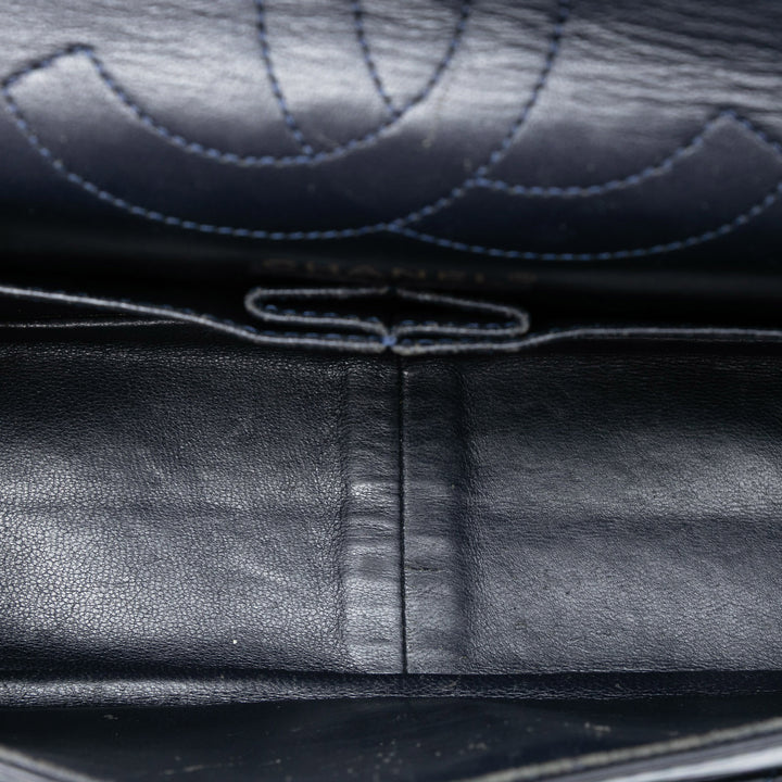 Chanel Matelassé vieilli Cuir de veau Reissue 2.55 Double rabat 226