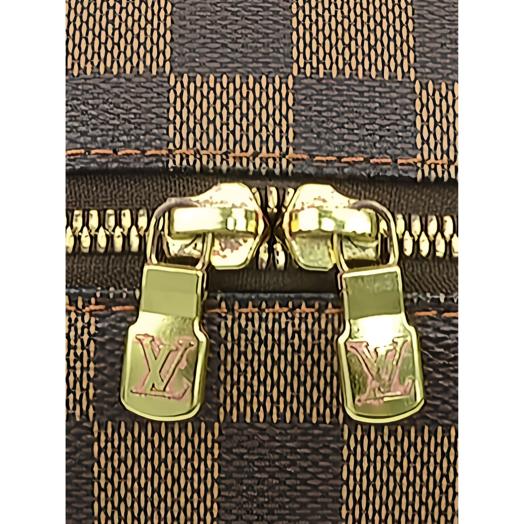 Louis Vuitton Ribera MM Damier Ébène Marron – vue 11 – GABY PARIS