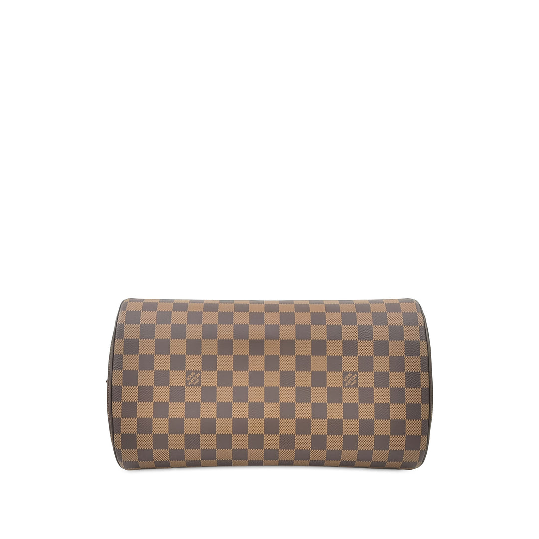 Louis Vuitton Ribera MM Damier Ébène Marron – vue 3 – GABY PARIS