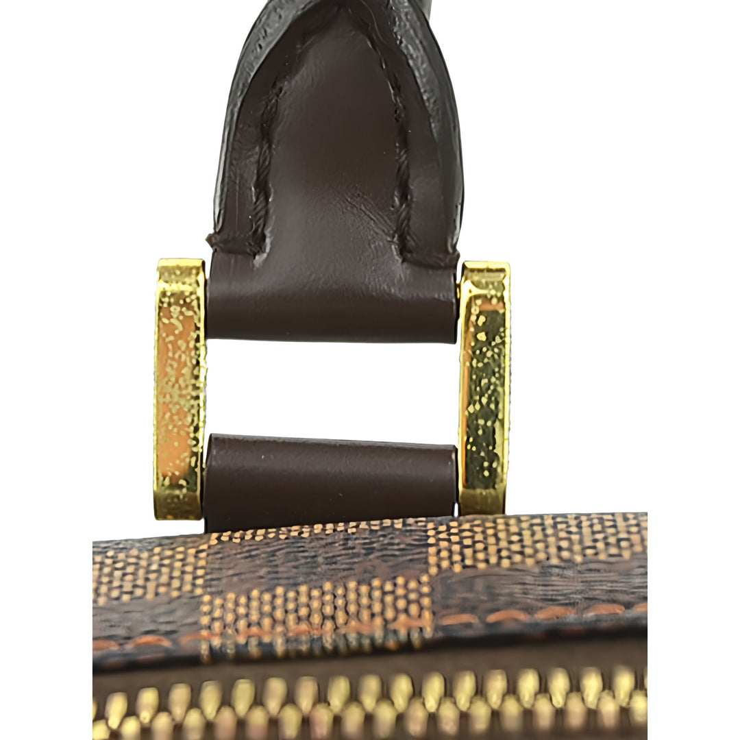 Louis Vuitton Ribera MM Damier Ébène Marron – vue 7 – GABY PARIS