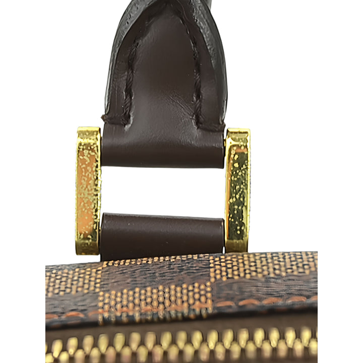 Louis Vuitton Ribera MM Damier Ébène Marron – vue 7 – GABY PARIS