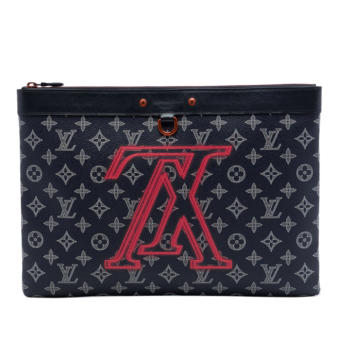 Louis Vuitton Monogram Ink Upside Down Apollo Pochette