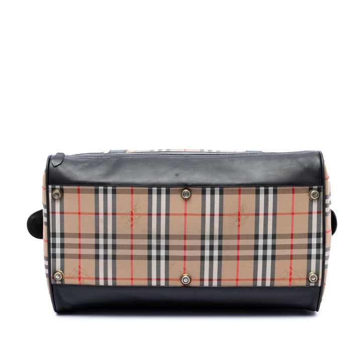 Burberry Haymarket Check Toile Sac de voyage