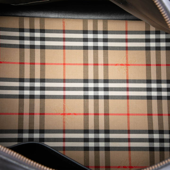 Burberry Haymarket Check Toile Sac de voyage