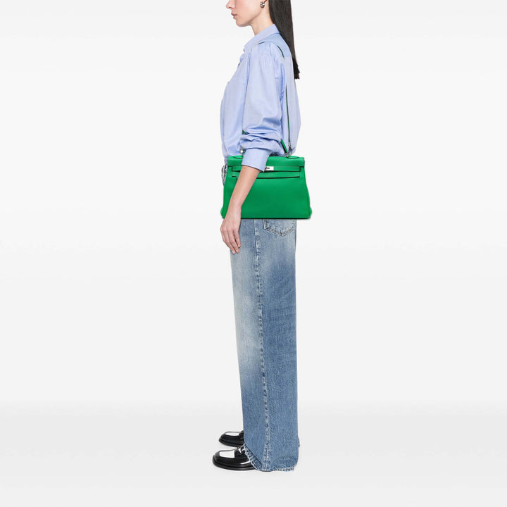 Hermès Togo Kelly II Retourne 32 Vert – GABY PARIS Authentique