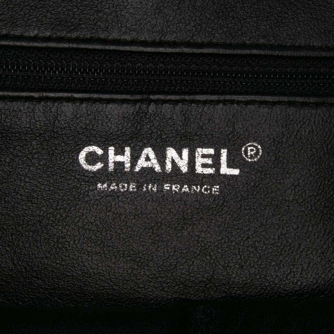 Chanel CC Tweed Chain Fantasy Sac porté croisé Noir