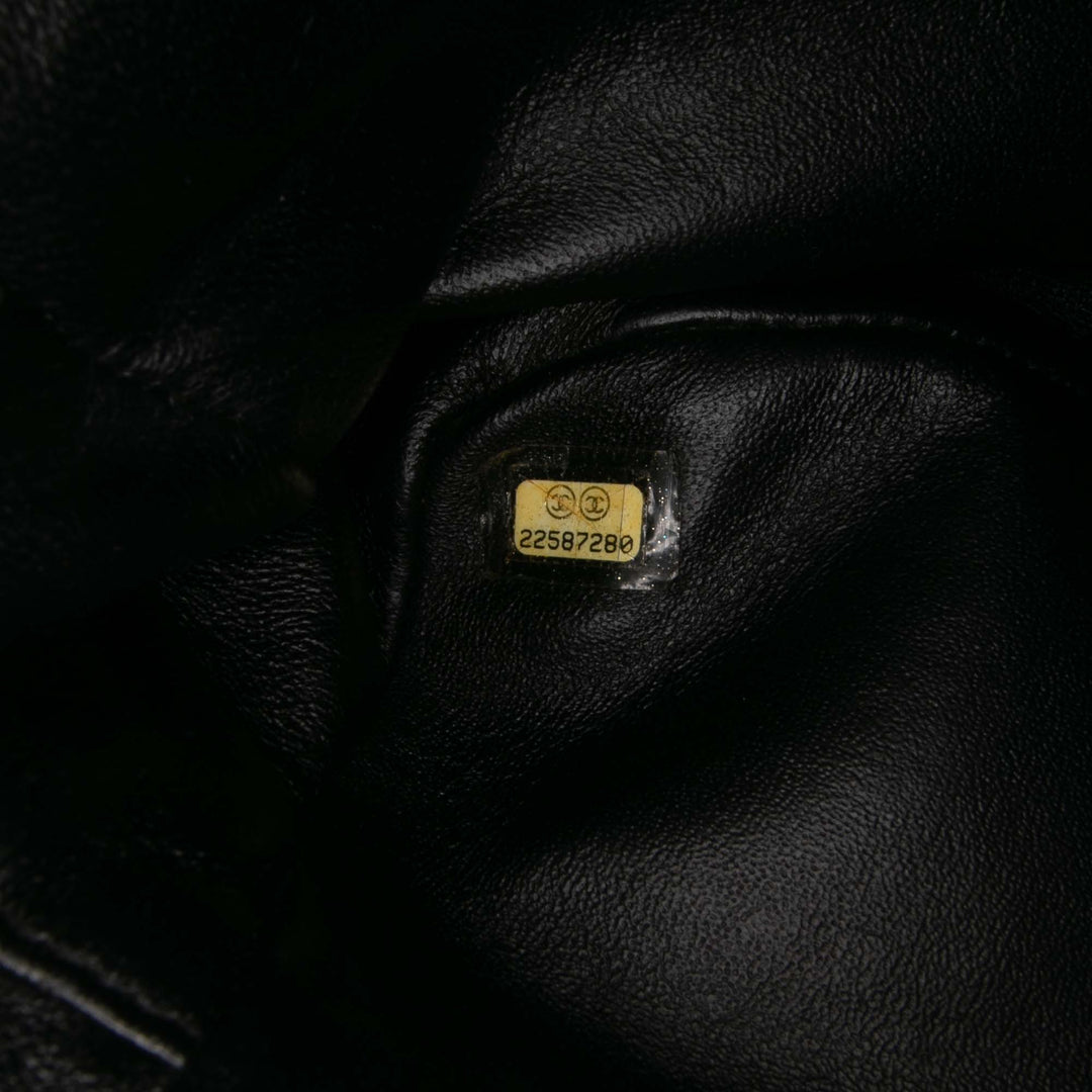 Chanel CC Tweed Chain Fantasy Sac porté croisé Noir