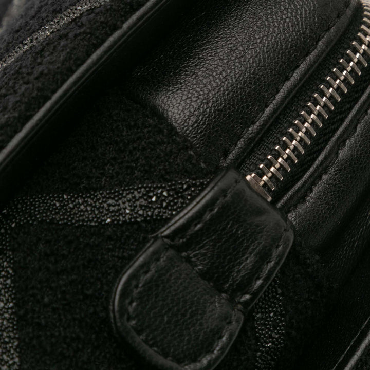 Chanel CC Tweed Chain Fantasy Sac porté croisé Noir
