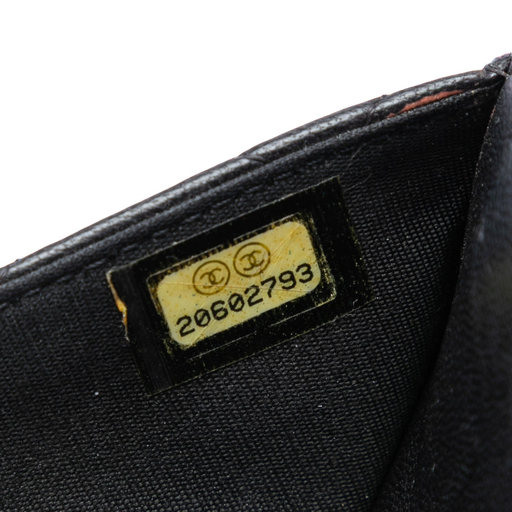 Chanel Matelassé Cuir d’agneau Boy Wallet on Chain