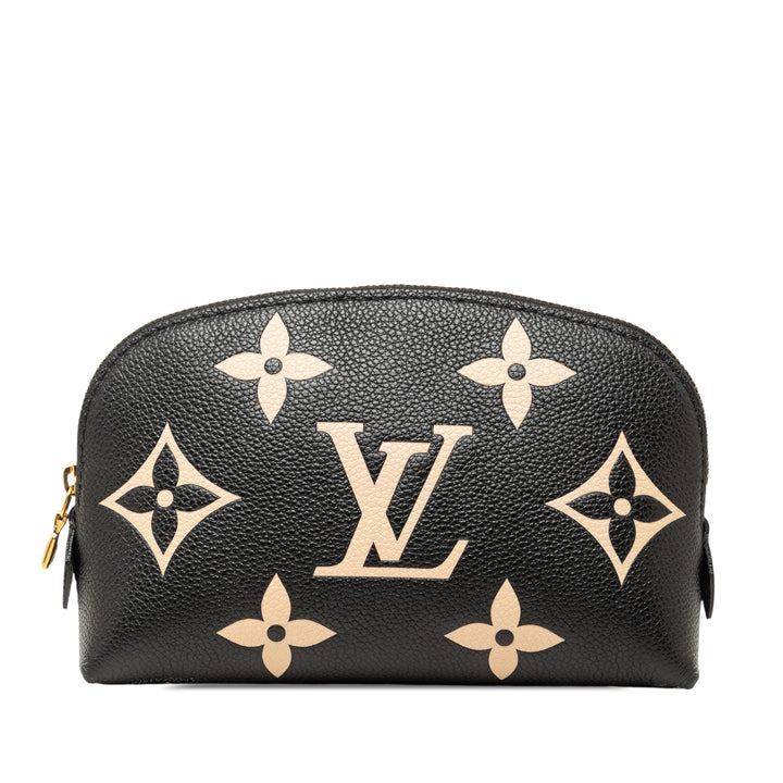 Louis Vuitton Bicolor Monogram Empreinte Cosmetic Pochette PM