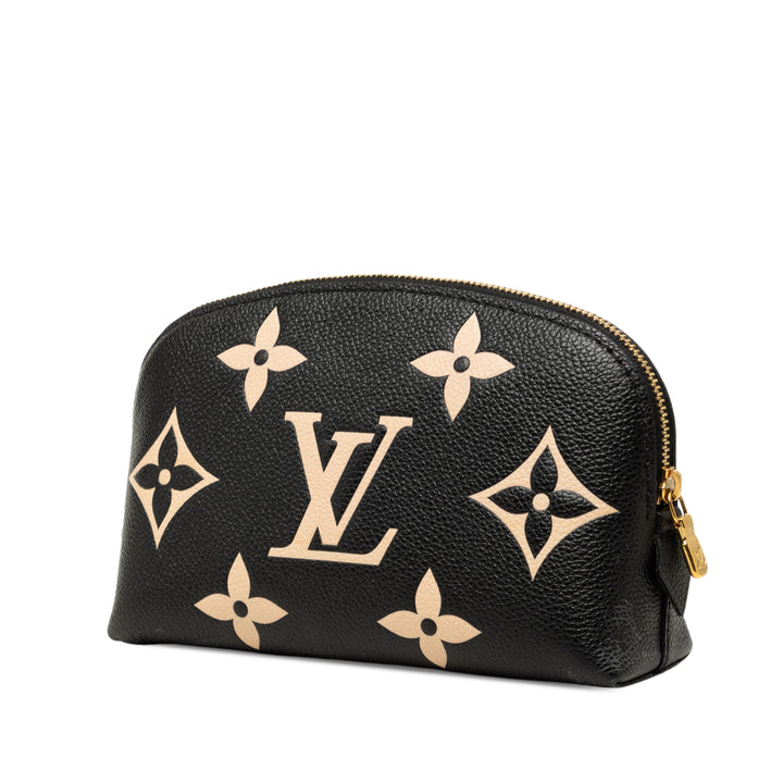 Louis Vuitton Bicolor Monogram Empreinte Cosmetic Pochette PM