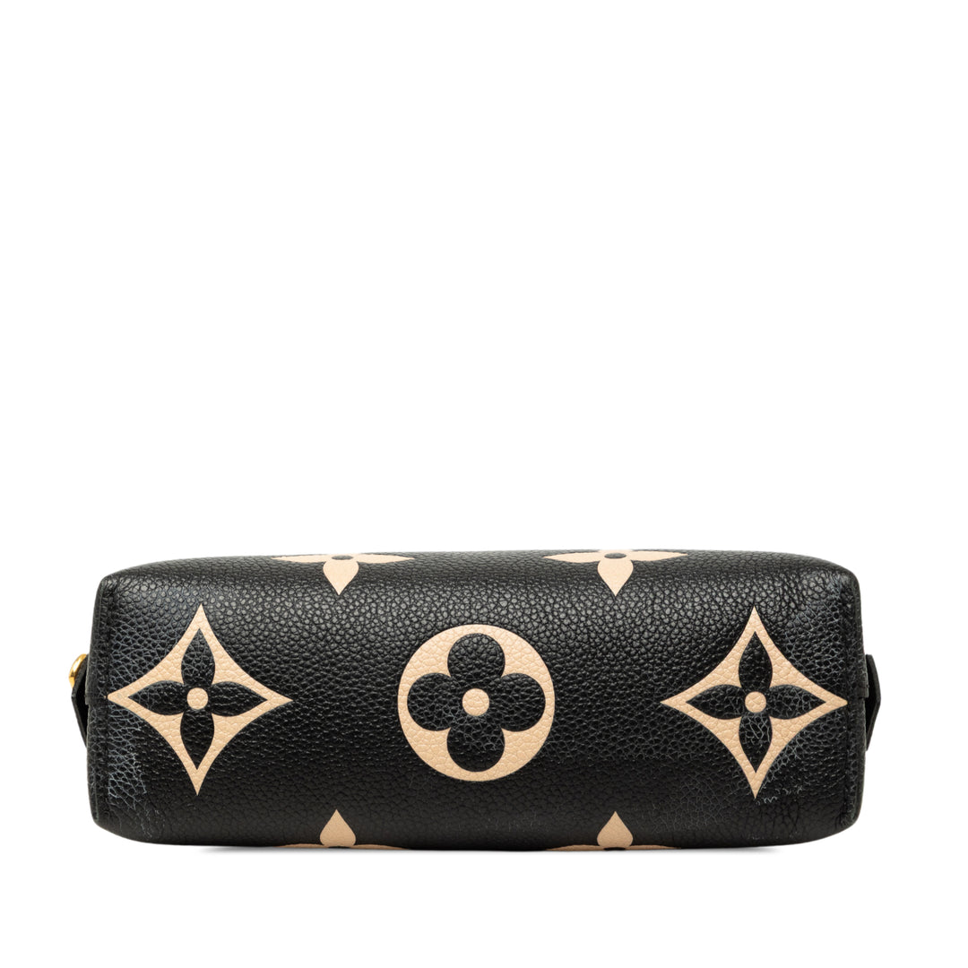 Louis Vuitton Bicolor Monogram Empreinte Cosmetic Pochette PM