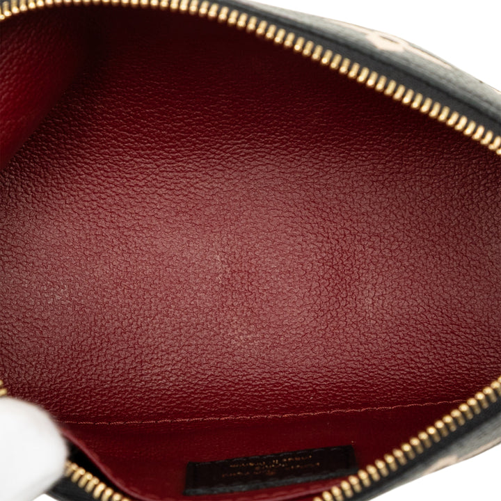 Louis Vuitton Bicolor Monogram Empreinte Cosmetic Pochette PM