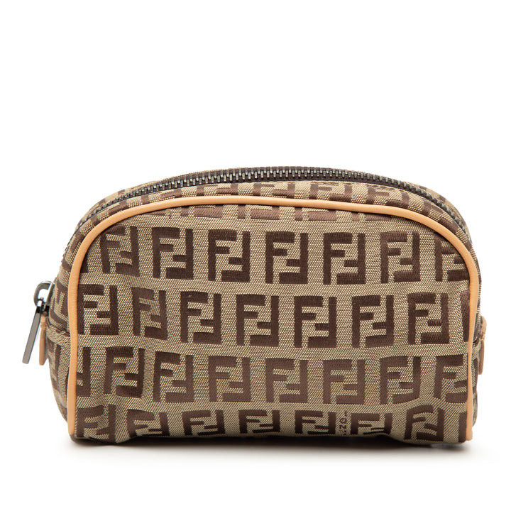 Fendi Zucchino Toile Pochette