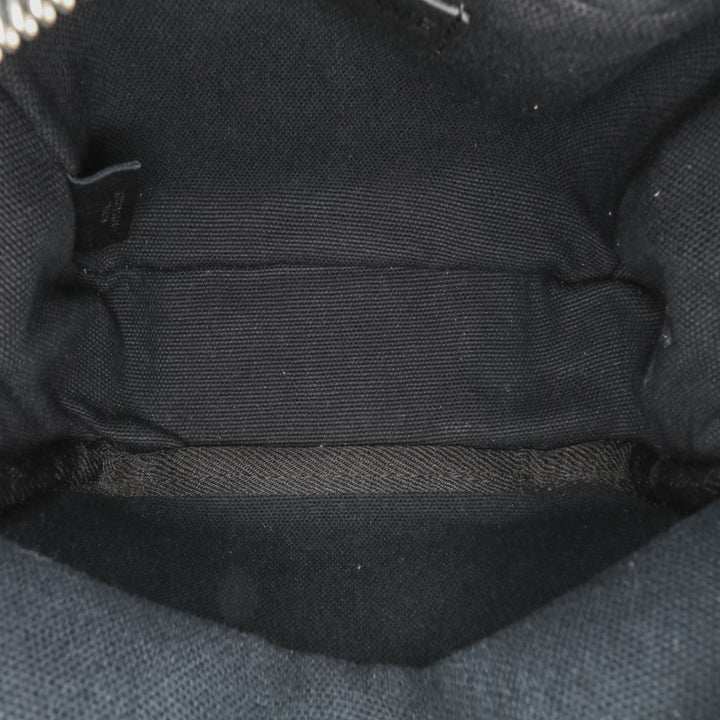 Mini Anagram Canvas Camera Bag Black - Gaby Paris