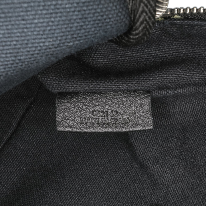 Mini Anagram Canvas Camera Bag Black - Gaby Paris