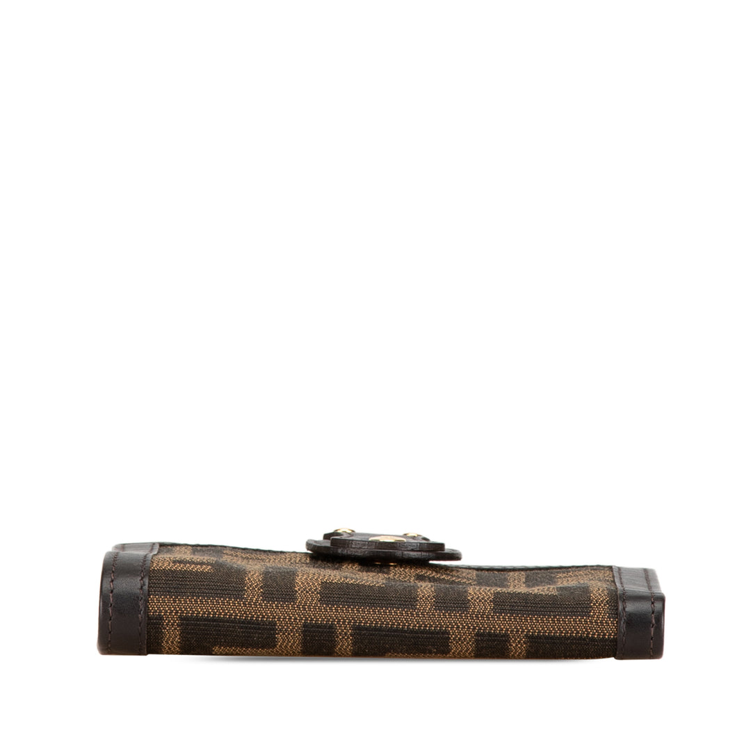 Zucca Canvas Small Wallet Brown - Gaby Paris