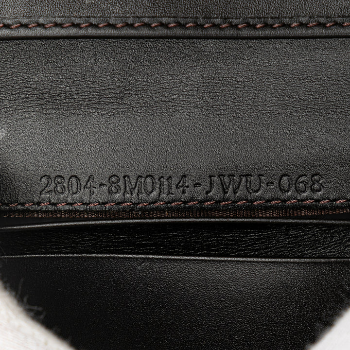 Zucca Canvas Small Wallet Brown - Gaby Paris