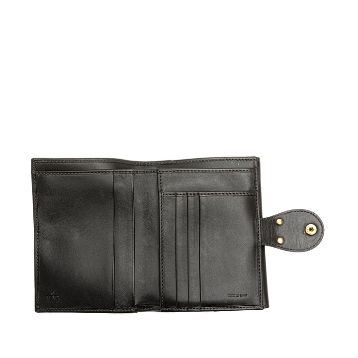 Zucca Canvas Small Wallet Brown - Gaby Paris