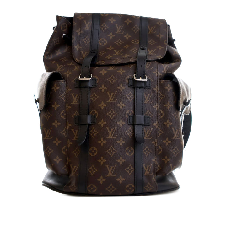 Monogram Macassar Christopher Backpack MM Brown - Gaby Paris