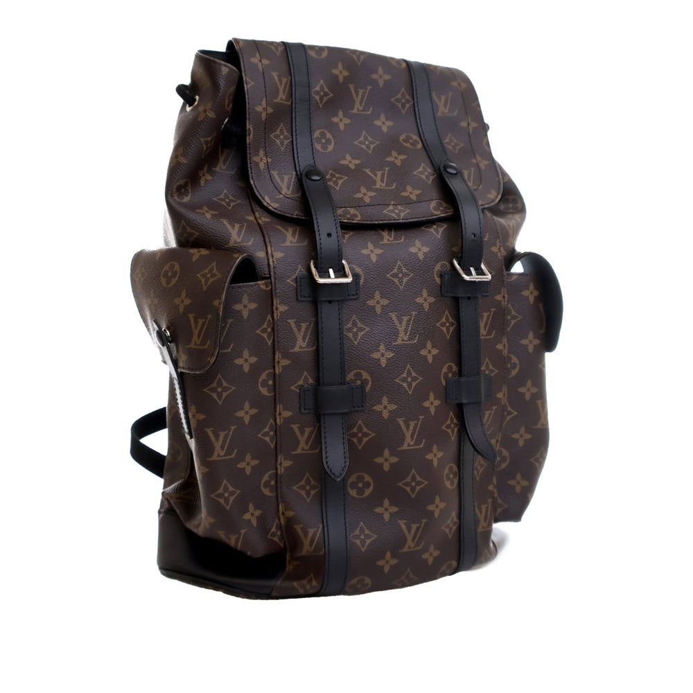 Monogram Macassar Christopher Backpack MM Brown - Gaby Paris