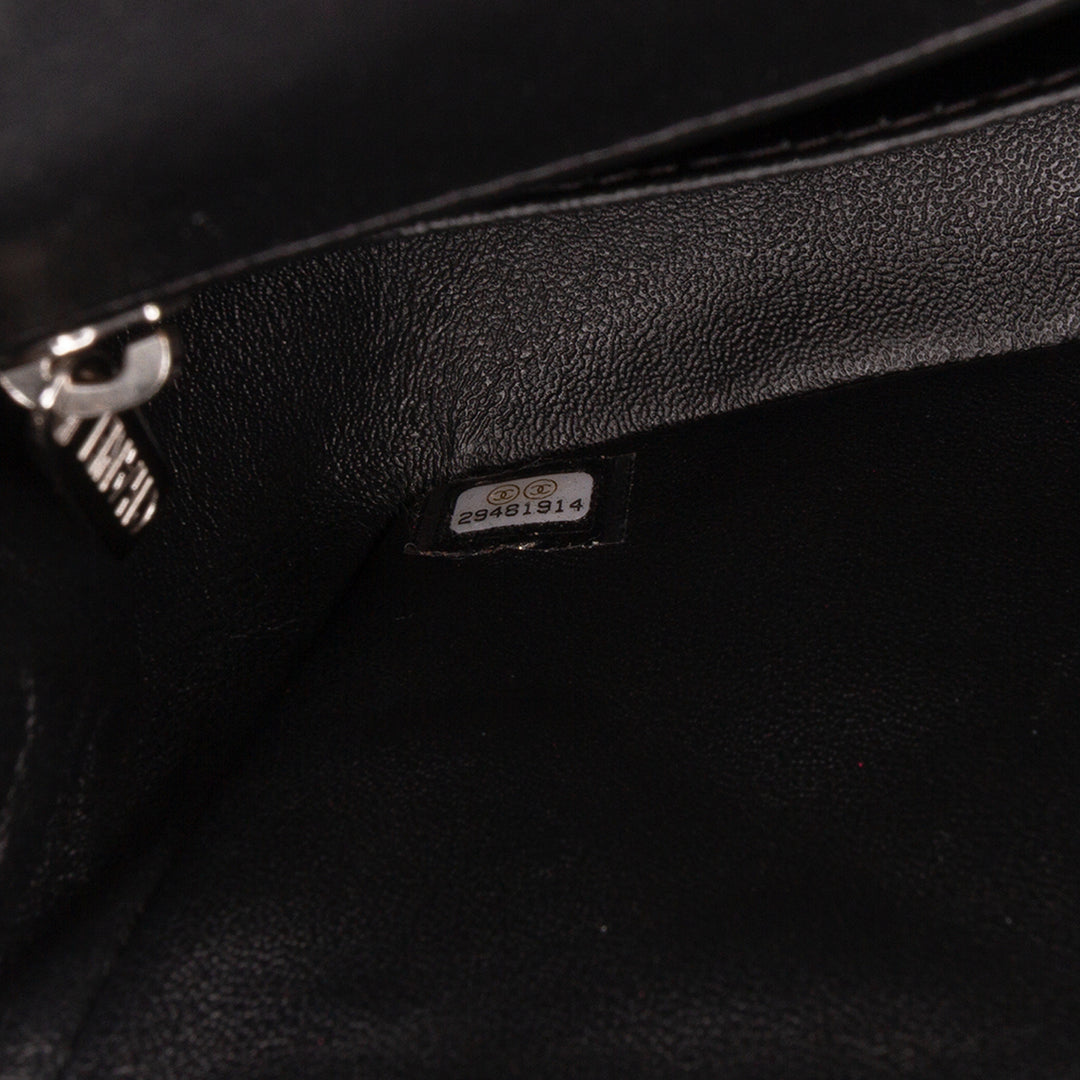 Mini Rectangular Classic Bicolor Patent Single Flap Pink - Gaby Paris
