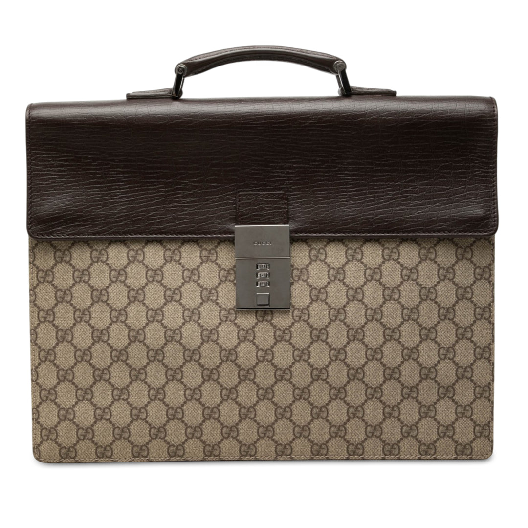 Gucci Business Sac GG Supreme Beige