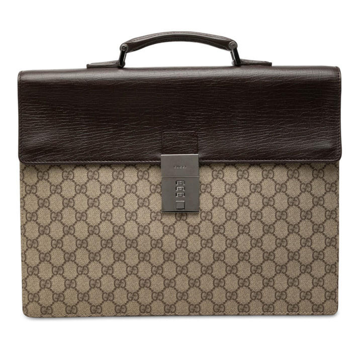 Gucci Business Sac GG Supreme Beige