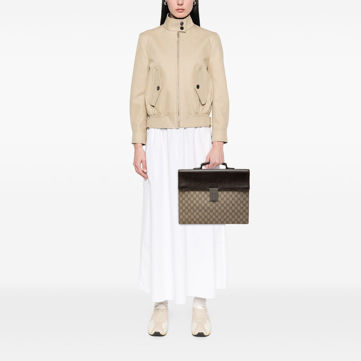 Gucci Business Sac GG Supreme Beige