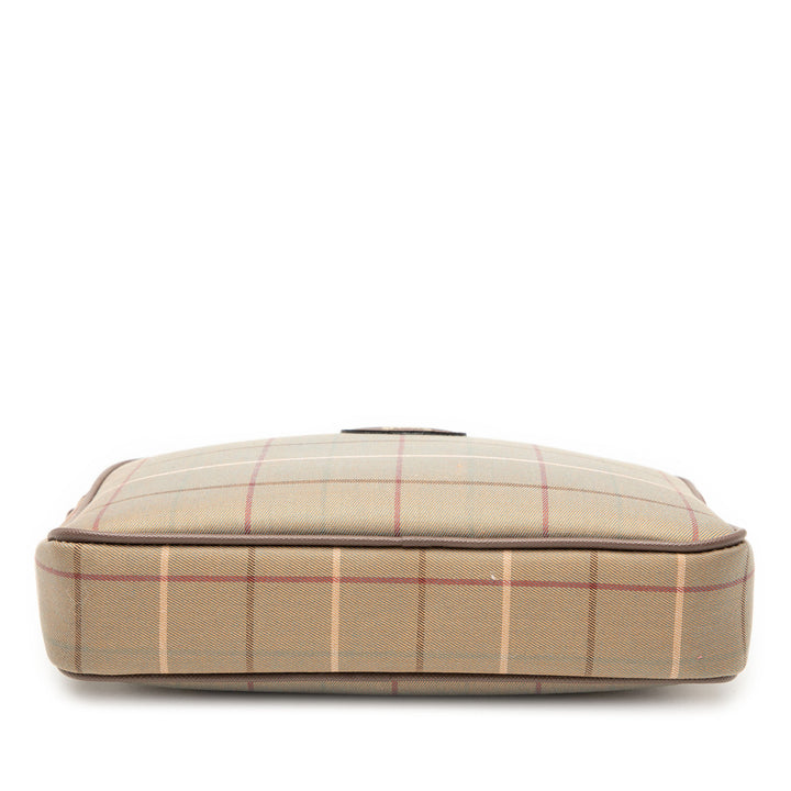Burberry Vintage Check Toile Pochette