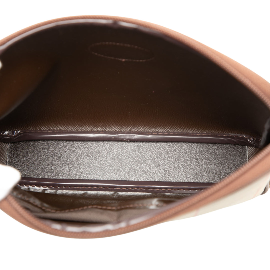 Burberry Vintage Check Toile Pochette