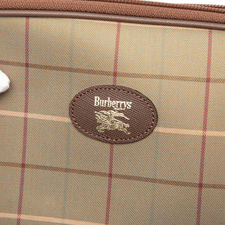 Burberry Vintage Check Toile Pochette
