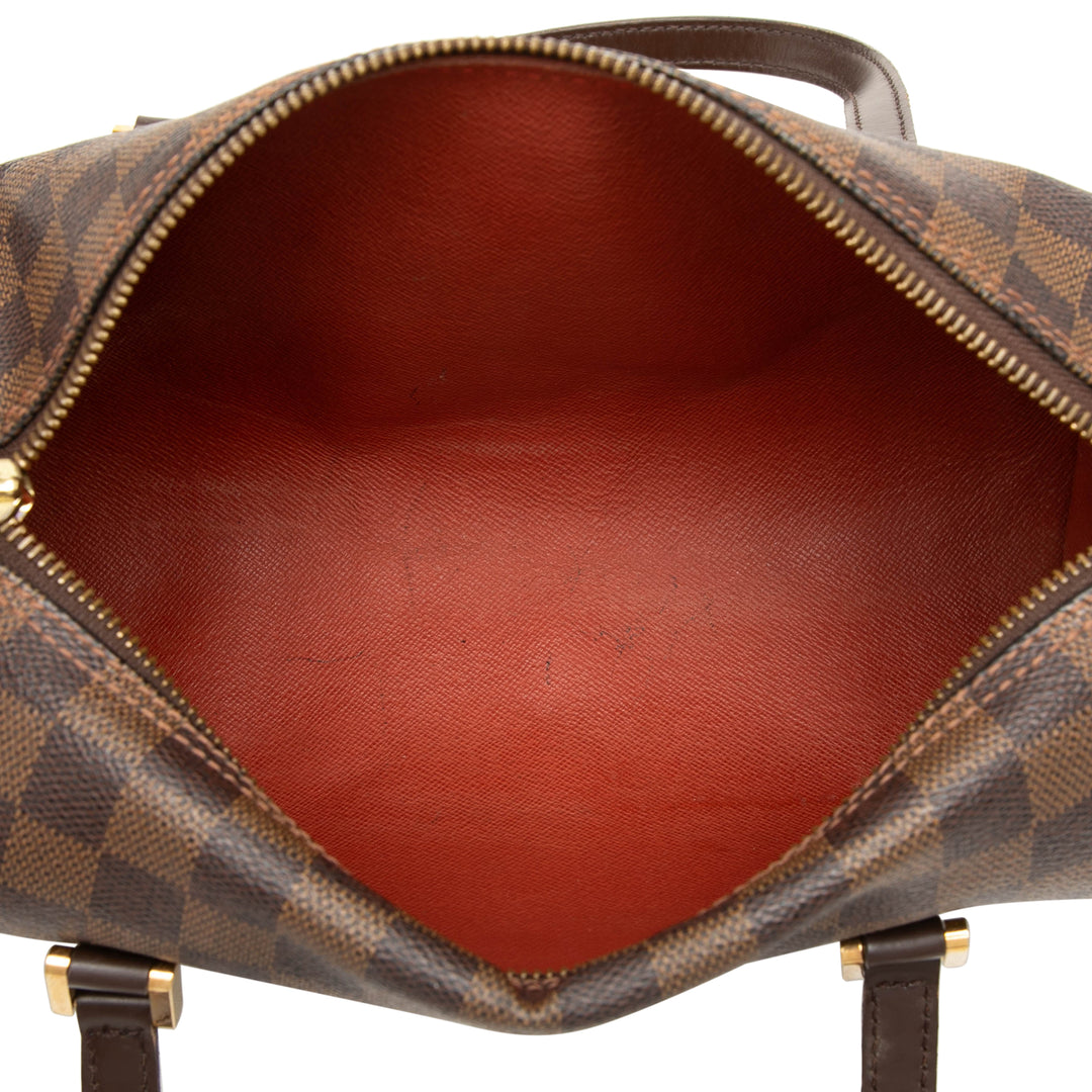 Louis Vuitton Sac à main Papillon 26 Damier Ébène Marron – vue 4 – GABY PARIS