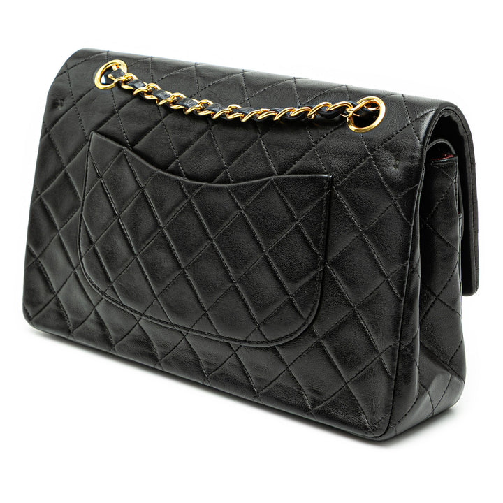 Chanel Medium Classic Cuir d’agneau Double rabat
