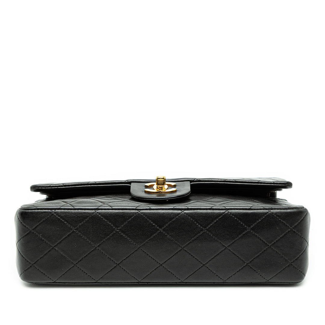 Chanel Medium Classic Cuir d’agneau Double rabat