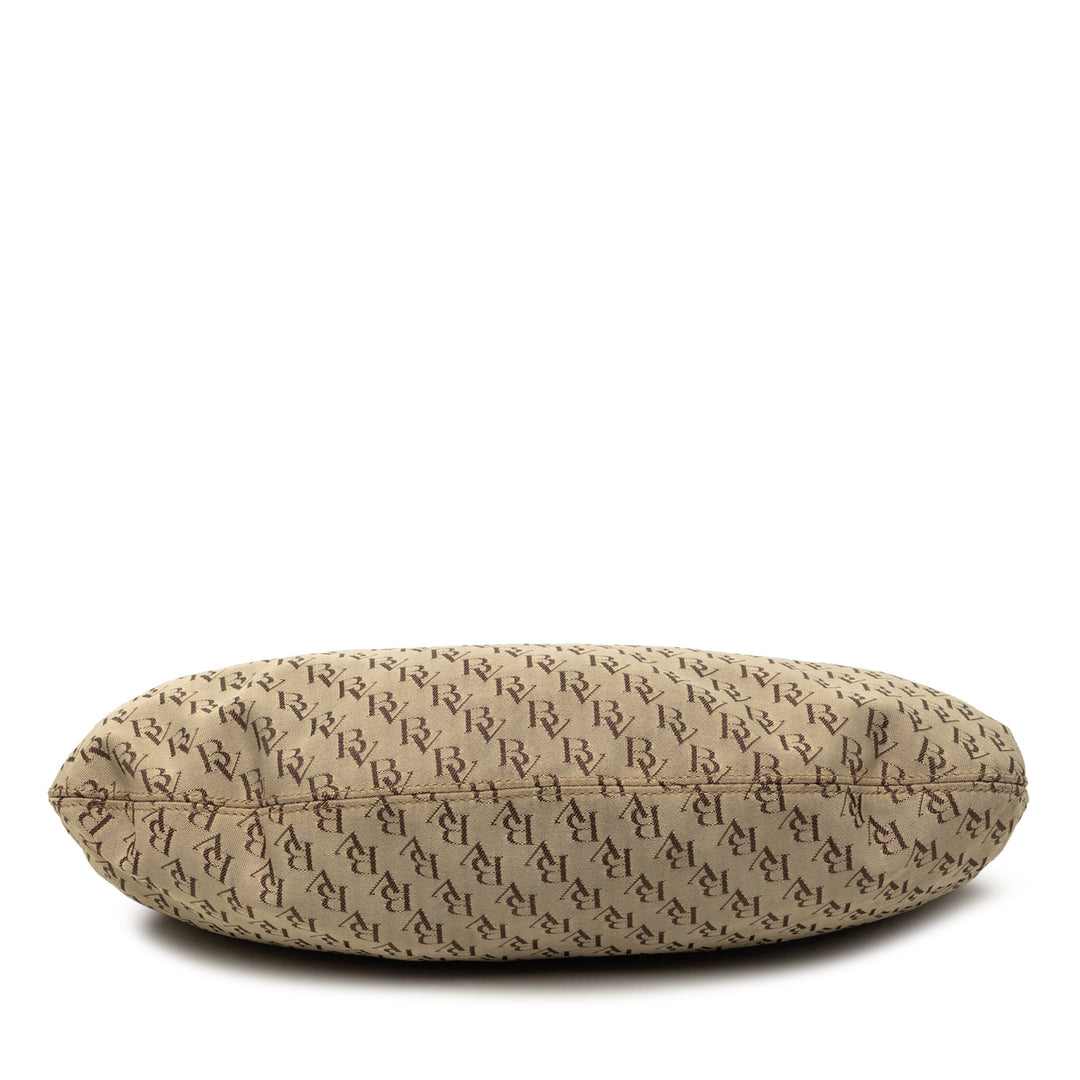 Bottega Veneta BV Campana Hobo Toile Monogram