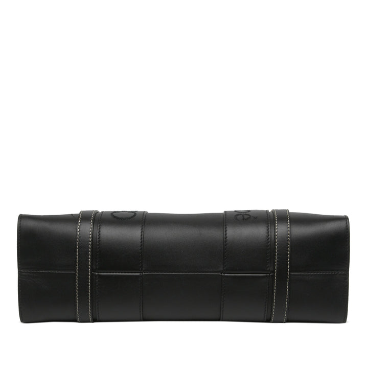 Chloé Cabas Woody Moyen Cuir de veau Noir – vue 3 – GABY PARIS