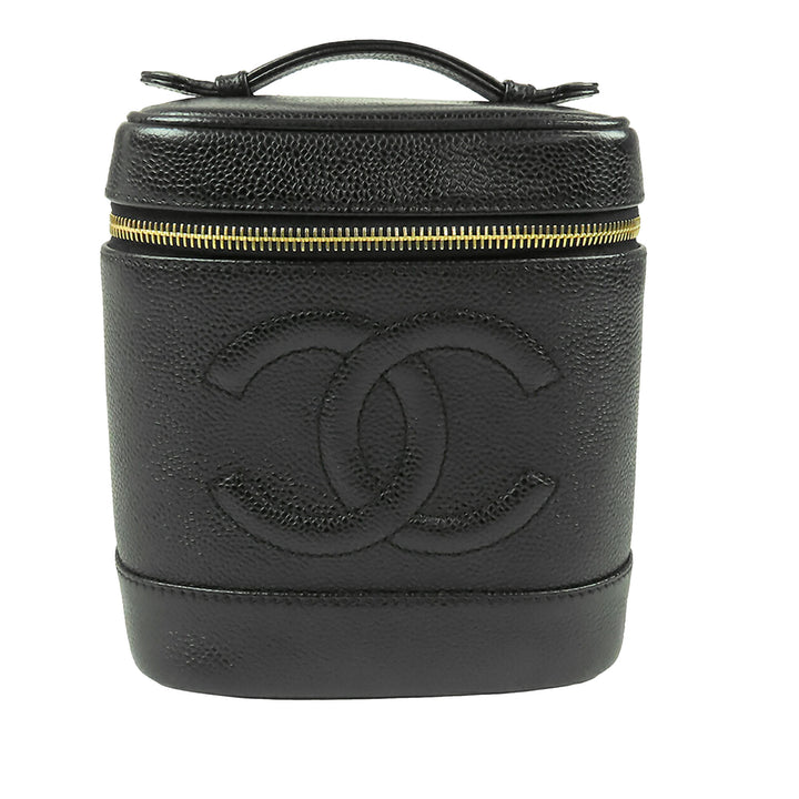 CC Vanity Cuir caviar Noir