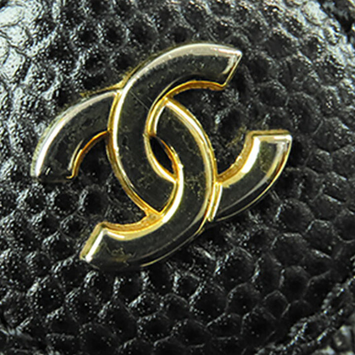 CC Vanity Cuir caviar Noir