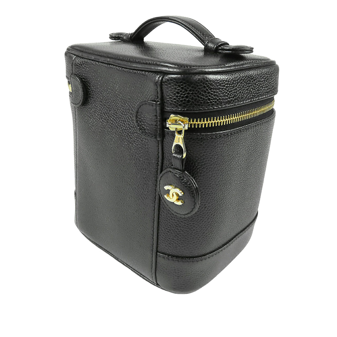 CC Vanity Cuir caviar Noir